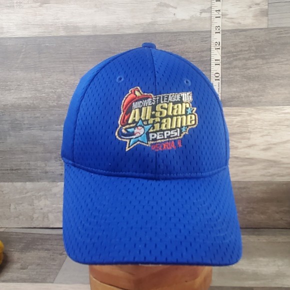 2005 Midwest League All  Star Game Cap Hat MINOR LEAGUE MLB w/ Souviner Pin EUC! - Picture 1 of 9